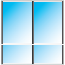 Ez Windows Fixed 2 light T600