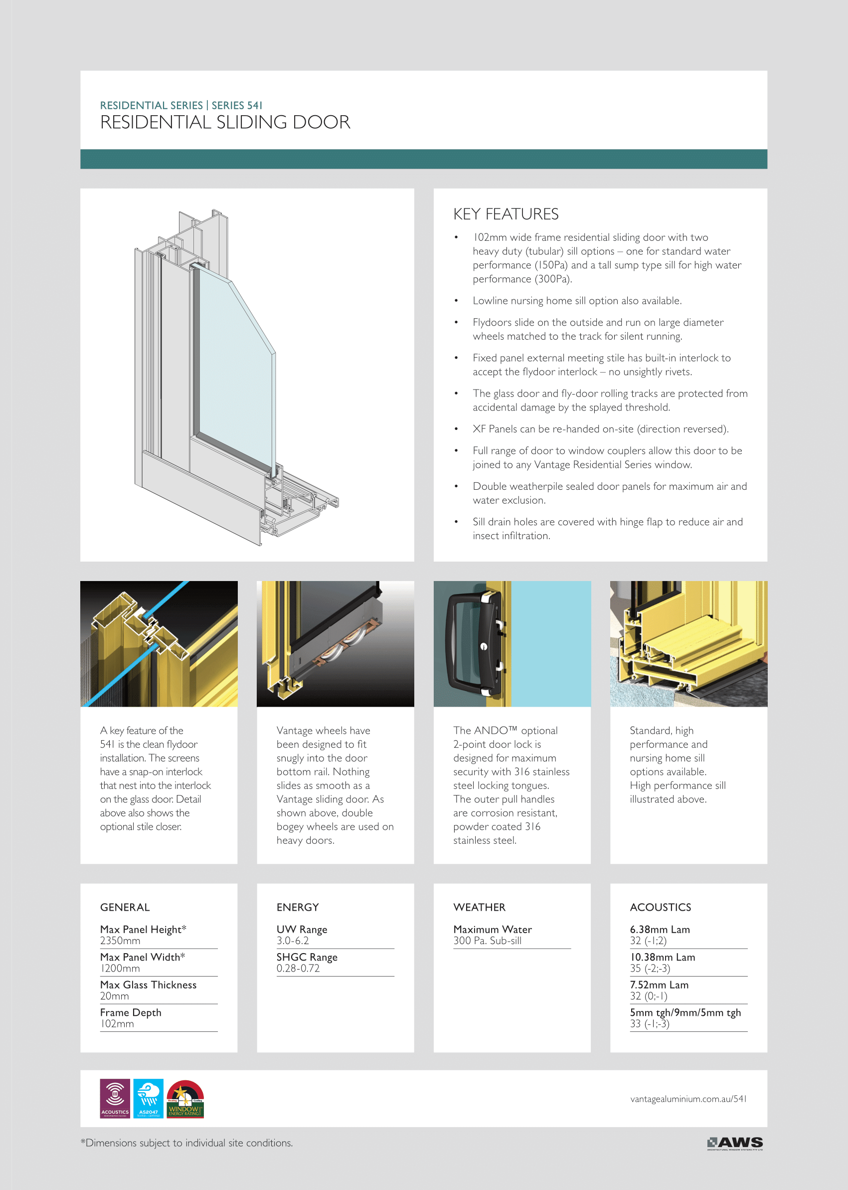 EZ Windows Residential Sliding Door