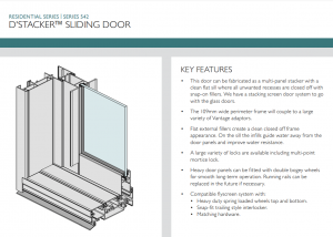 D Stacker Door