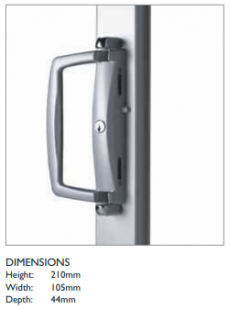 Ando Sliding Door Lock