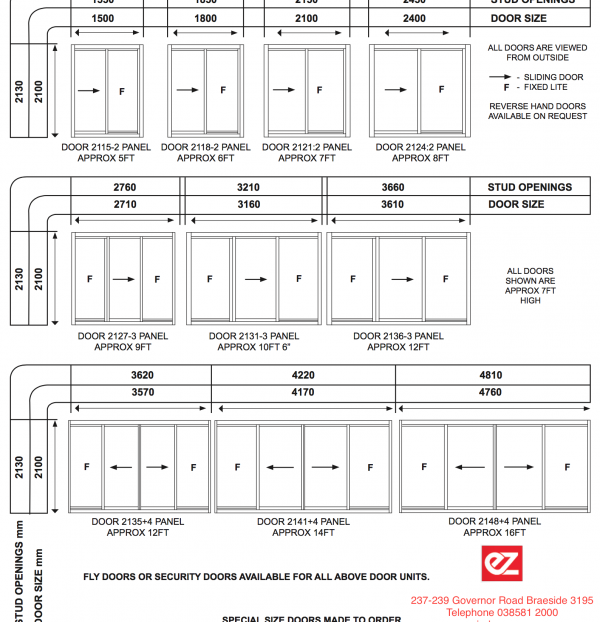Buy Standard Aluminium Windows & Doors Online | EZ Windows